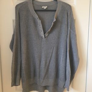 American Eagle Waffle Knit Sweater